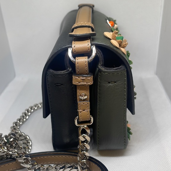 🎡Fendi Double Baguette Flower Studded Micro Bag - Picture 7 of 16